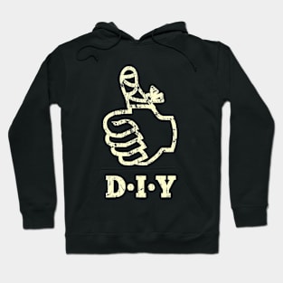 Thumbs Up to DIY! (cream) Hoodie